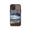 iPhone 6 / 6S (4,7") hátlap tok, TPU tok, fekete, Ultra Trendy Landscape 1