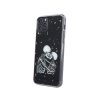 Samsung A13 5G szilikon tok, hátlap tok, TPU tok, fekete, SM-A136, Romantic Skeletons 1