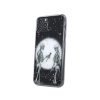 iPhone 13 Pro Max (6,7") szilikon tok, hátlap tok, TPU tok, fekete, Romantic Skeletons 2
