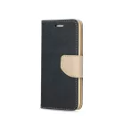 FANCY univerzális 6,1"-6,7" fekete-arany szilikon keretes könyvtok