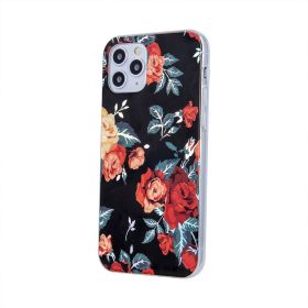   Samsung Galaxy A03s hátlap tok, TPU tok, virág mintás, SM-A037, Ultra Trendy Flowers 1