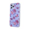 iPhone 13 Pro (6,1") hátlap tok, szilikon tok, TPU tok, Flowers 2 mintás, Ultra Trendy