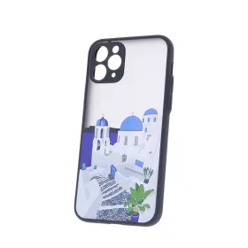  iPhone 11 Pro (5,8") hátlap tok, TPU tok, fekete, Ultra Trendy City 1