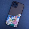 iPhone 11 Pro (5,8") hátlap tok, TPU tok, fekete, Ultra Trendy City 3