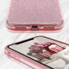 Xiaomi Redmi Note 11 4G / 11S szilikon tok, csillámos, hátlap tok, pink, Glitter
