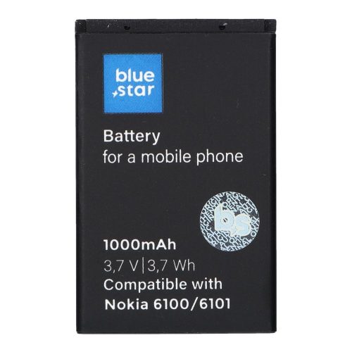 Nokia 6100 / 6101 (BL-4C) akkumulátor, 1000mAh, BlueStar