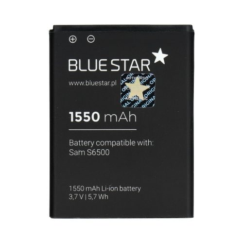 BlueStar Samsung S6500 Galaxy Mini 2 / S6310 Galaxy Young / S7500 Galaxy Ace Plus EB464358VU utángyártott akkumulátor 1550mAh