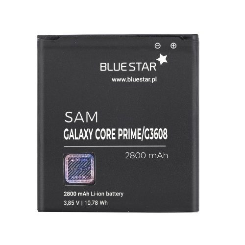 BlueStar Samsung G360 G361 Galaxy Core Prime EB-BG360CBC utángyártott akkumulátor 2800mAh