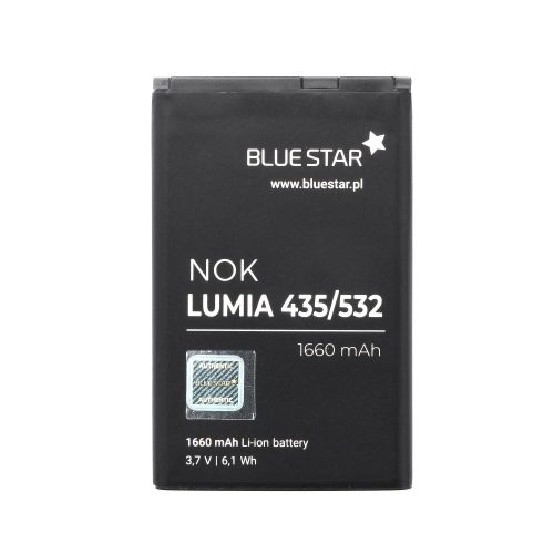 BlueStar Nokia BV-5J Lumia 435/532 utángyártott akkumulátor 1660mAh