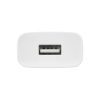 Hálózati töltőfej, 1x USB, 2.4A / 18W, QC 3.0, fehér, Forcell TFK-TC-1099