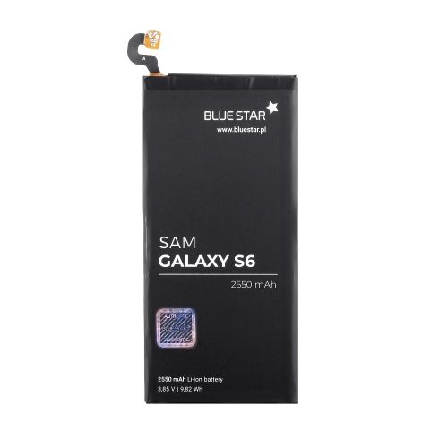 BlueStar Samsung G920 Galaxy S6 EB-BG920ABE utángyártott akkumulátor 2550mAh