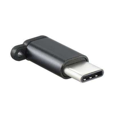 Micro usb Type-C adapter fekete