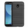 Samsung Galaxy J7 2016 szilikon tok, fekete, SM-J710, Carbon fiber