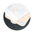 Full glue iPhone 8 Plus (5,5") rose gold hajlított 5D előlapi + hátlapi üvegfólia