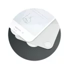 Full glue iPhone 8 Plus (5,5") fehér hajlított 5D előlapi + hátlapi üvegfólia