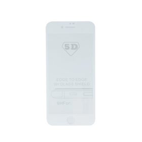 Huawei Mate 10 fehér hajlított 5D előlapi üvegfólia