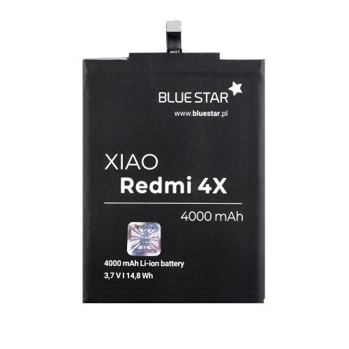 BlueStar XIAOMI Redmi 3/3S/3X/4X BM47 utángyártott akkumulátor 4000mAh