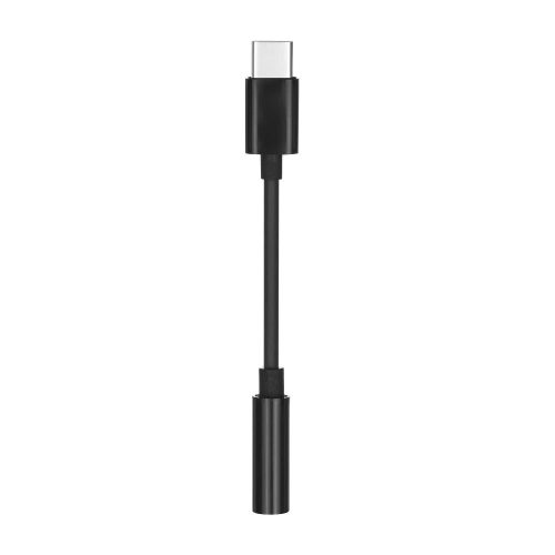 Type-C - audio (3.5mm jack) adapter fekete