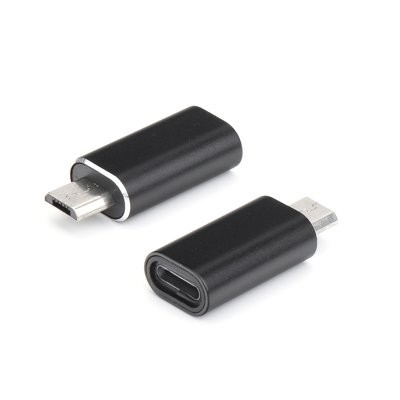 iPhone 8pin Micro usb adapter fekete