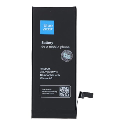 iPhone 6 (4.7") akkumulátor, utángyártott, 1810mAh, BlueStar