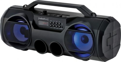 Rebeltec Soundbox 440 bluetooth hangszóró, FM rádió, fekete, 18W