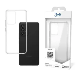   Samsung Galaxy A73 ütésálló hátlap tok, TPU, átlátszó, SM-A736, 3MK Armor Case