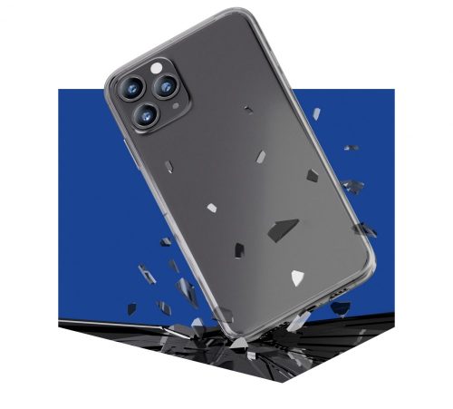 Samsung Galaxy A73 ütésálló hátlap tok, TPU, átlátszó, SM-A736, 3MK Armor Case