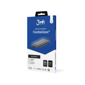   Honor X8 előlapi hibrid üvegfólia, antimikrobiális, 0.3mm, 3MK FlexibleGlass