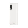 Power bank 2XUSB / Type-C / Micro USB foglalattal, 10000mAh, fehér, Extralink EPB-098W