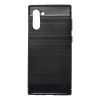 Carbon Fiber Samsung N970 Galaxy Note 10 fekete szilikon tok (Forcell)