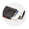 Forcell Pocket fekete műbőr ultra vékony beledugós tok iPhone 12 Pro Max / Samsung Note 8 / 9 / 10 Plus / 10 Lite / 20 / 20 Ultra / A20S / A71 / S10 Lite / S20+