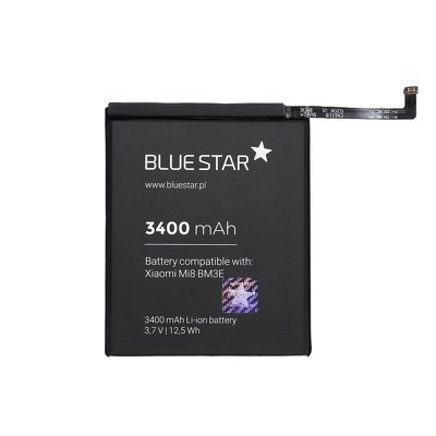 BlueStar XIAOMI Mi8 BM3E utángyártott akkumulátor 3400mAh