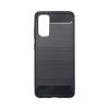 Carbon Fiber Samsung G985 Galaxy S20 Plus 4G / S20 Plus 5G fekete szilikon tok