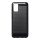 Samsung Galaxy A01 szilikon tok, fekete, SM-A015, Carbon fiber