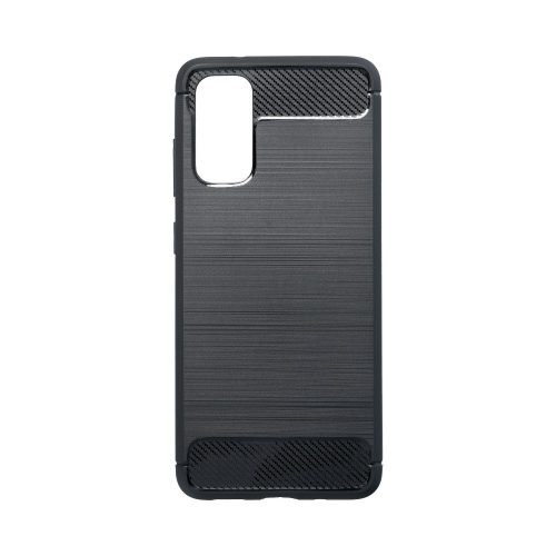 Samsung Galaxy S20 Plus 4G/5G szilikon tok, fekete, SM-G985, SM-G986, Carbon fiber