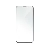 Huawei P40 Pro előlapi üvegfólia, edzett, hajlított, fekete keret, 5D Full Glue