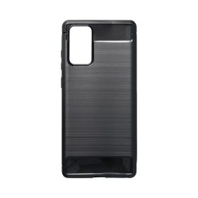   Samsung Galaxy Note 20 szilikon tok, fekete, SM-N980, Carbon fiber
