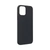 iPhone 12 mini (5,4") szilikon tok, matt, fekete, Forcell Soft