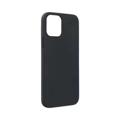 iPhone 12 mini (5,4") szilikon tok, matt, fekete, Forcell Soft