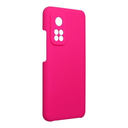 Forcell Silicone Xiaomi Mi 10T 5G / Mi 10T Pro 5G pink Szilikon tok velúr belsővel