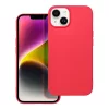 Samsung Galaxy A12/M12 szilikon tok, matt, piros, SM-A125, Forcell Soft