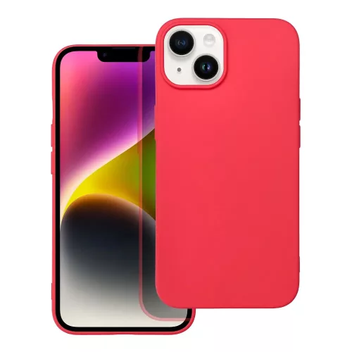 Samsung Galaxy A12/M12 szilikon tok, matt, piros, SM-A125, Forcell Soft