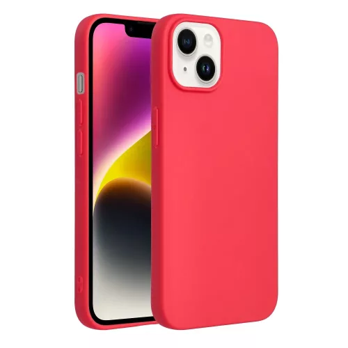 Samsung Galaxy A12/M12 szilikon tok, matt, piros, SM-A125, Forcell Soft