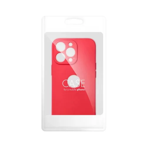 Samsung Galaxy A12/M12 szilikon tok, matt, piros, SM-A125, Forcell Soft