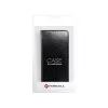 Samsung A725 Galaxy A72 4G / A726 Galaxy A72 5G fekete csillámos mágneses könyvtok