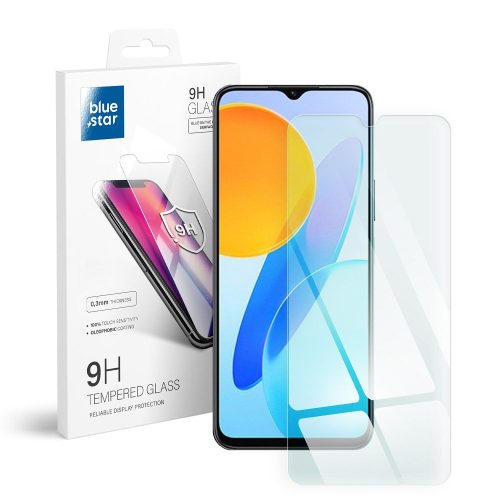 Samsung Galaxy A12 előlapi üvegfólia, edzett, 9H, 0.3mm, SM-A125, SM-A127, Bluestar