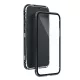 Samsung Galaxy S21 Plus elő + hátlapi tok, mágneses, fekete, SM-G996, Magneto 360