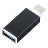 USB - Type-C OTG adapter fekete