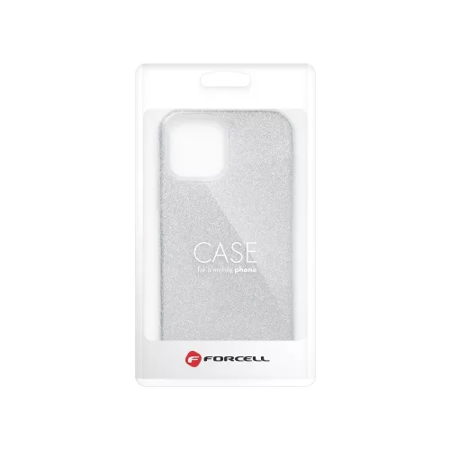 Samsung Galaxy A32 4G szilikon tok, csillámos, hátlap tok, ezüst, SM-A325, Shining