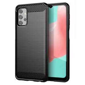   Oppo A54 5G / A74 5G / A93 5G szilikon tok, fekete, Carbon fiber